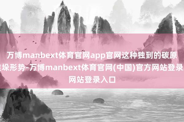 万博manbext体育官网app官网这种独到的碳原子堆垛形势-万博manbext体育官网(中国)官方网站登录入口