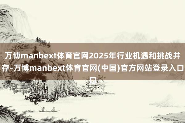 万博manbext体育官网2025年行业机遇和挑战并存-万博manbext体育官网(中国)官方网站登录入口